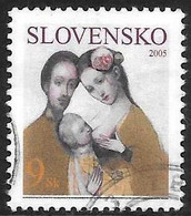 Eslovaquia - La Familia - Año2005 - Catalogo Yvert Nº 0438 - Usado - - Used Stamps