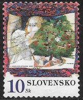 Eslovaquia - Navidad - Año2007 - Catalogo Yvert Nº 0495 - Usado - - Used Stamps