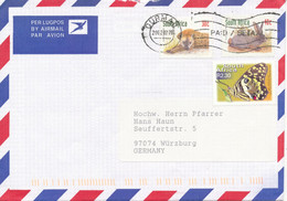 South Africa Air Mail Cover Sent To Germany Durmail 2-2-2002 - Posta Aerea