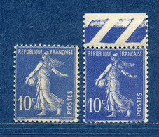 ⭐ France - Variété - YT N° 279 - Couleurs - Pétouilles - Neuf Sans Charnière - 1932 ⭐ - Unused Stamps