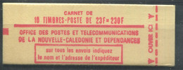 NOUVELLE CALEDONIE - CARNET PA N° C139 * * - CONCORDE DE 1973 - LUXE & RARE - DERNIÈRE PIÈCE . - Postzegelboekjes