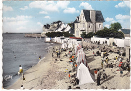 29. ROSCOFF. LA PLAGE DE ROCH'ROUM. ANIMATION. ANNEE 1962 + TEXTE - Roscoff