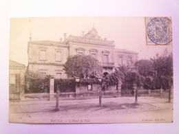 2021 - 2933  ALGERIE  -  BATNA  :  L'HÔTEL De VILLE  1904   XXX - Batna