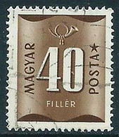 Hungría - Taxas - Año1952 - Catalogo Yvert N.º 0192 - Usado - Taxas - Revenue Stamps