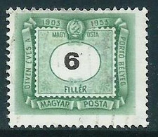 Hungría - Taxas - Año1953 - Catalogo Yvert N.º 0198 - Usado - Taxas - Revenue Stamps