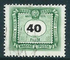 Hungría - Taxas - Año1953 - Catalogo Yvert N.º 0208 - Usado - Taxas - Fiscale Zegels