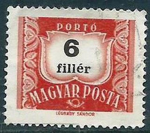 Hungría - Taxas - Año1958 - Catalogo Yvert N.º 0217 - Usado - Taxas - Revenue Stamps