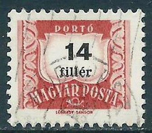 Hungría - Taxas - Año1958 - Catalogo Yvert N.º 0221 - Usado - Taxas - Fiscaux