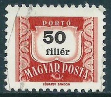 Hungría - Taxas - Año1958 - Catalogo Yvert N.º 0228 - Usado - Taxas - Revenue Stamps