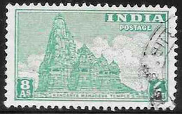India - Serie Básica - Año1949 - Catalogo Yvert N.º 0016 - Usado - - Gebruikt