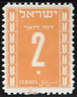 Israel - Taxas - Año1949 - Catalogo Yvert N.º 0006 - Usado - Taxas - Postage Due