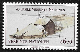 Naciones Unidas - Viena - Xl Aniversario De La ONU - Año1985 - Catalogo Yvert N.º 0051 - Usado - - Oblitérés