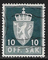 Noruega - Sellos De Servicios - Año1955 - Catalogo Yvert N.º 0068 - Usado - Servicios - Gebraucht