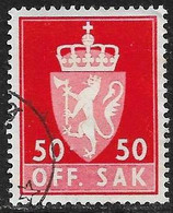 Noruega - Sellos De Servicios - Año1955 - Catalogo Yvert N.º 0079 - Usado - Servicios - Gebraucht