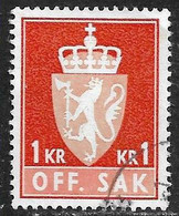 Noruega - Sellos De Servicios - Año1974 - Catalogo Yvert N.º 0092 - Usado - Servicios - Usados