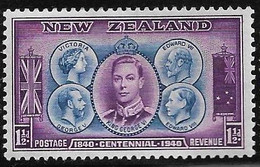 Nueva Zelanda - Centenario Soberanía Británica - Año1940 - Catalogo Yvert N.º 0245 - Usado - - Used Stamps