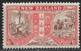 Nueva Zelanda - Aniversario De La Victoria - Año1946 - Catalogo Yvert N.º 0279 - Usado - - Oblitérés