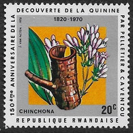 Ruanda - Descubrimiento Quinina - Año1970 - Catalogo Yvert N.º 0378 - Usado - - Oblitérés