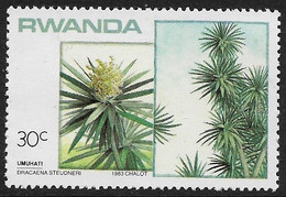 Ruanda - Arboles Y Arbustos - Año1984 - Catalogo Yvert N.º 1126 - Usado - - Used Stamps