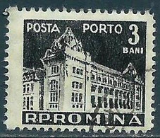 Rumania - Emisión En Parejas - Año1957 - Catalogo Yvert N.º 0121A - Usado - Taxas - Strafport