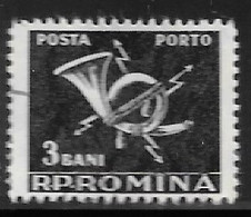 Rumania - Emisión En Parejas - Año1957 - Catalogo Yvert N.º 0121B - Usado - Taxas - Strafport