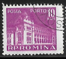 Rumania - Emisión En Parejas - Año1957 - Catalogo Yvert N.º 0123A - Usado - Taxas - Strafport