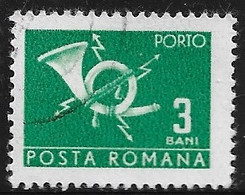 Rumania - Emisión En Parejas - Año1967 - Catalogo Yvert N.º 0127B - Usado - Taxas - Postage Due