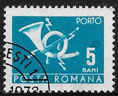 Rumania - Emisión En Parejas - Año1967 - Catalogo Yvert N.º 0128B - Usado - Taxas - Strafport