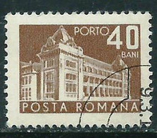 Rumania - Emisión En Parejas - Año1967 - Catalogo Yvert N.º 0131A - Usado - Taxas - Strafport