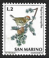 San Marino - Pájaros - Año1972 - Catalogo Yvert N.º 0811 - Usado - - Oblitérés