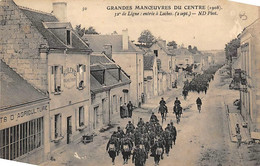 Loches         37         Militaria Grandes Manœuvres Du Centre   1908. Le 32 Eme De Ligne       (scan) - Loches