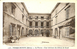 034 390 - CPA -  France (69) Rhône - Pierre Benite - Le Perron - Cour Interieure Du Château De Gonds - Pierre Benite