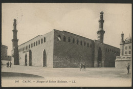 1926 CAIRO Mosque Of Sultan Kalaoum. Ed. Lévy Et Neurdein Réunis. Carte Ayant Voyagée - Caïro