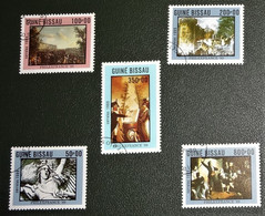 Delcampe - Guinea-Bissau - 1989 - Gebruikt  - Used - Philexfrance 89 - 5 Zegels - Guinea-Bissau