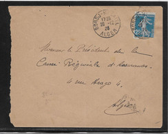 Algérie - Bordj-Menaïel - Lettre - Covers & Documents