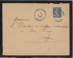 Algérie - Ain Bessem - Lettre - Lettres & Documents