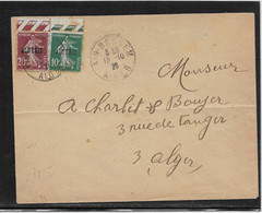 Algérie - Ain Bessem - Lettre - Lettres & Documents