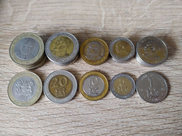 Kenya Set Of 5 Coins 40+20+10+5+1 Shillings Price For 1 Set - Kenya