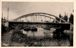 Condé Sur Escaut * Le Pont De La Renaissance * Péniche Batellerie - Conde Sur Escaut