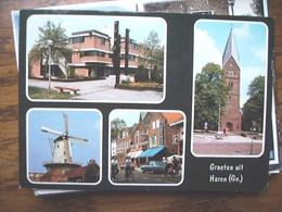 Nederland Holland Pays Bas Haren Met Kerk En Molen - Haren