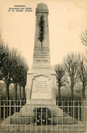 Courtois * Vue Sur Le Monument Aux Morts De La Grande Guerre - Autres & Non Classés