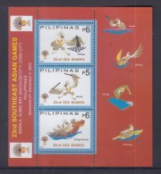 Philippines 2005 23rd Southeast Asian Games, Chess, Arnis, Dragonboat S/S MNH - Ohne Zuordnung