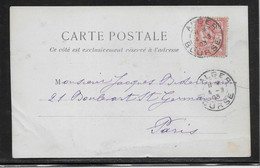 Algérie - Alger Bourse - Carte - Lettres & Documents