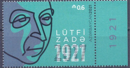 2021. Azerbaijan, Latfi Zadeh, Mathematician, 1v,  Mint/** - Azerbaïjan