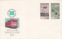 DDR  U 3, Postfrisch, Eisenbahn 1985 - Enveloppes - Neuves