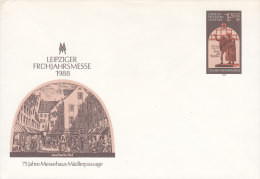 DDR  U 8, Postfrisch, Leipziger Frühjahrsmesse 1988 - Sobres - Nuevos