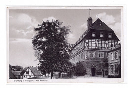 3530 WARBURG, Am Rathaus, 1951 - Warburg