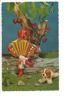 22833 -  Scène De Chant D'accordéon Faite Avec Des Fruits Et Légumes Chien Kiener Schwanden 878 - Humour