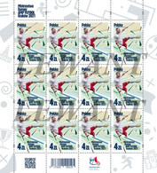 2021.09.12. Amp Football European Championships Krakow 2021 - MNH Sheet - Neufs