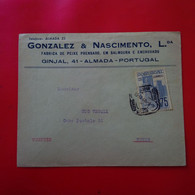 LETTRE GINJAL POUR TUNIS - Briefe U. Dokumente